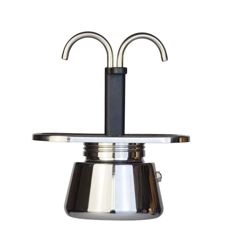 Coffee Equipment Wdt - 200ML Mini Moka Pot Double Tube