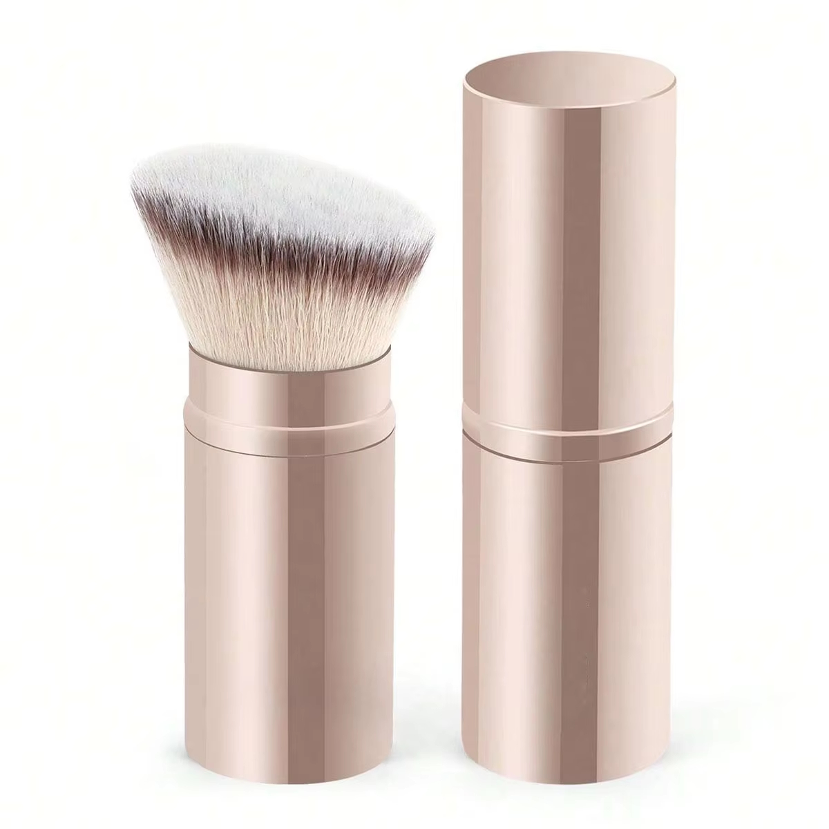 Group Head Brush - 1pc Professional Facial Oblique Head Retractable