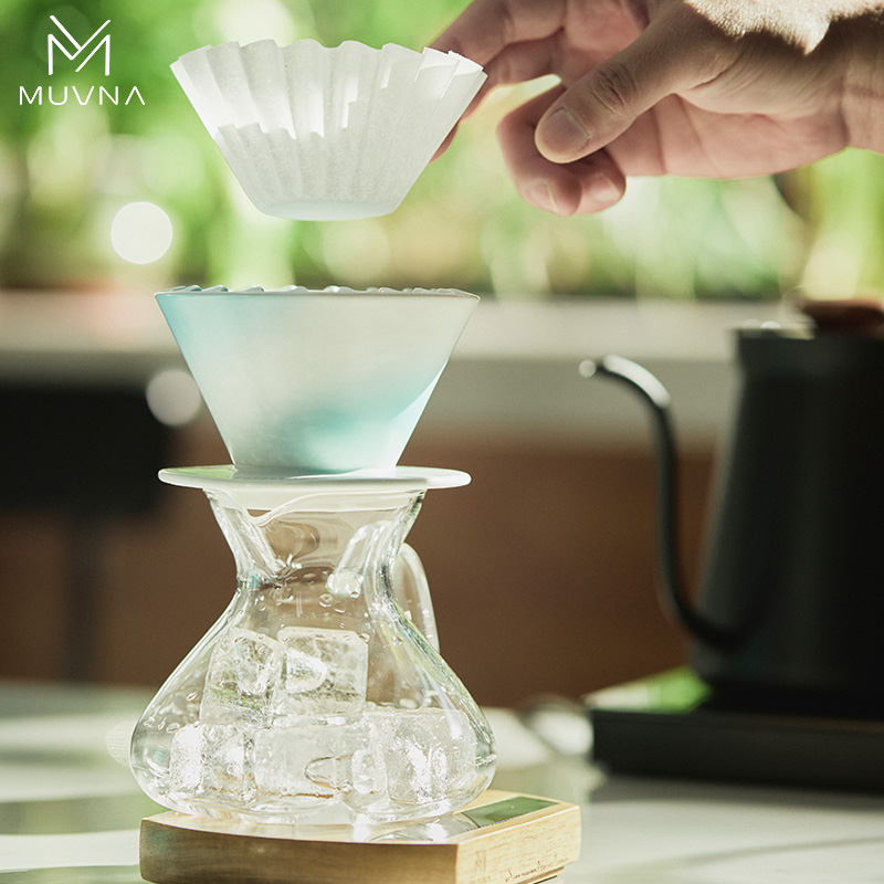 MUVNA Natural Paper Filter for - Coffee Equipment For Home 评论和价格