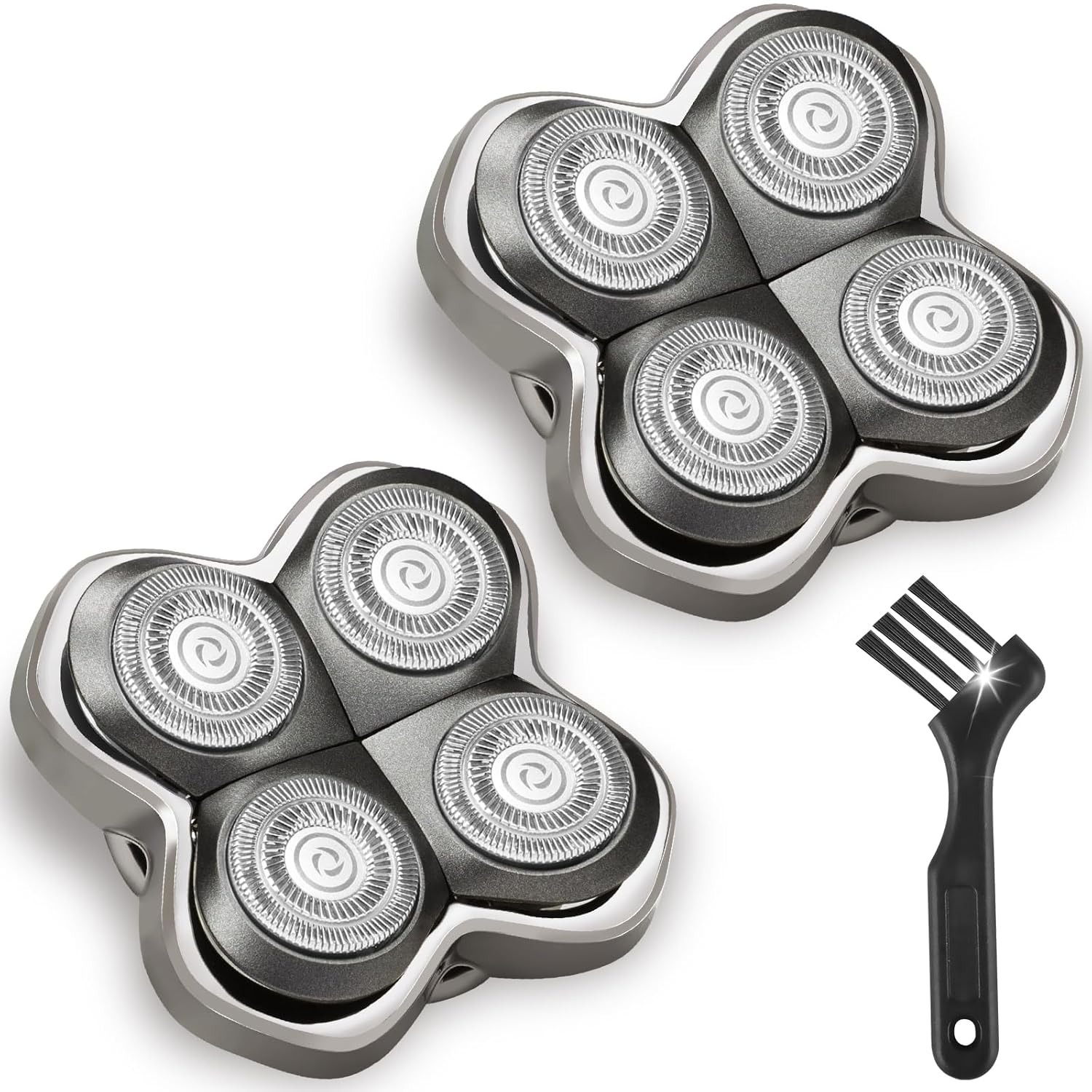 Replacement Shaver Blades, 4 F - Group Head Brush 评论和价格