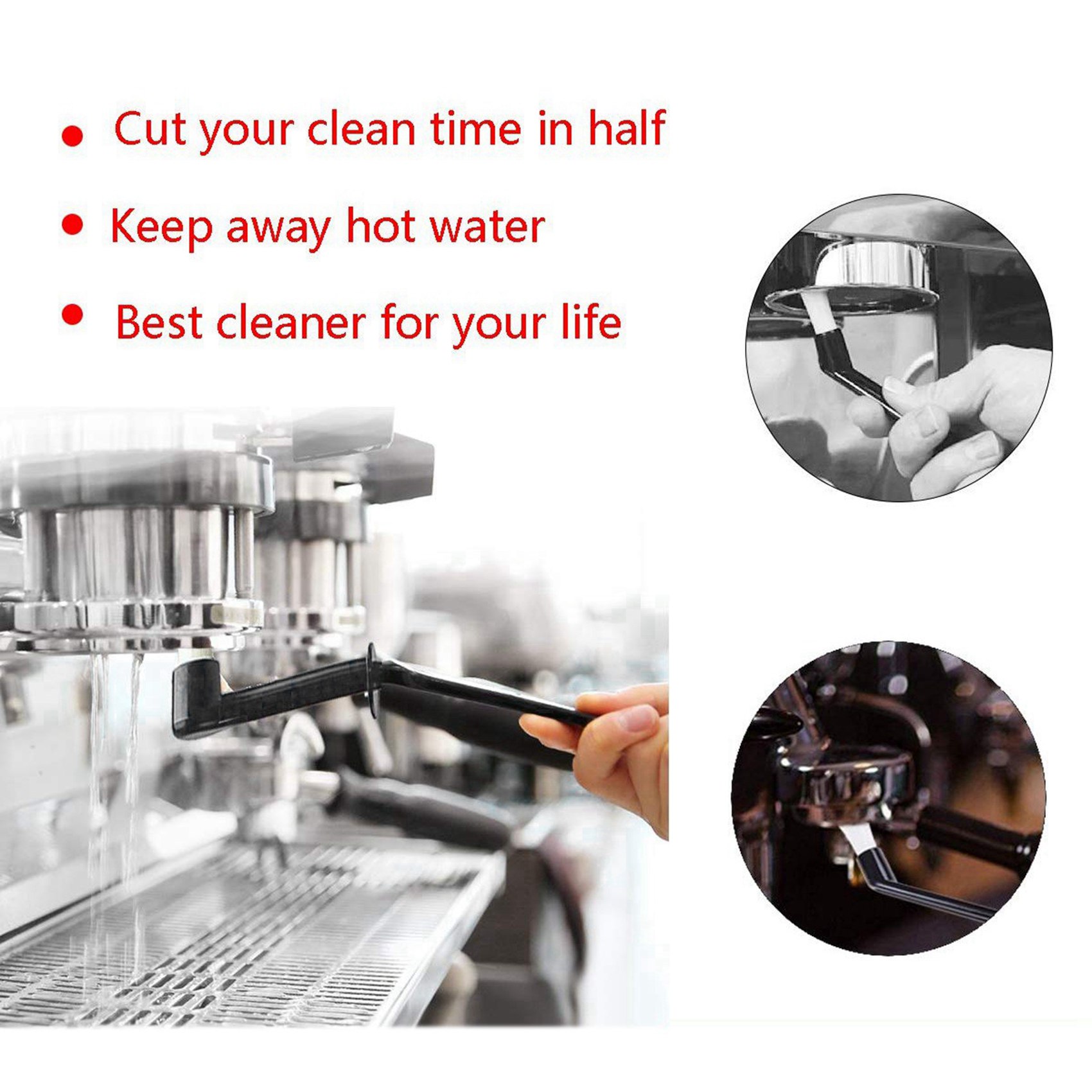 ABMH-Coffee Machine Cleaning B - Group Head Brush 评论和价格