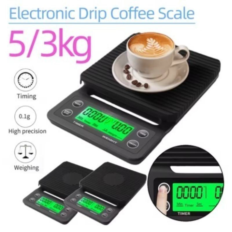 5/3kg LCD Electronic Drip Coff - Scale Drip Timer 评论和价格