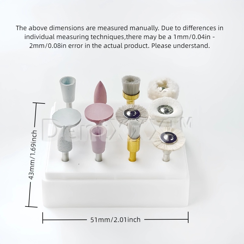12Pcs Composite Polishing Ra K - Group Head Brush 评论和价格