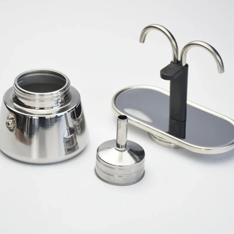 200ML Mini Moka Pot Double Tub - Coffee Equipment Wdt 评论和价格