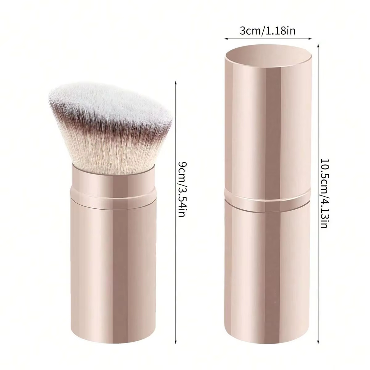 1pc Professional Facial Obliqu - Group Head Brush 评论和价格