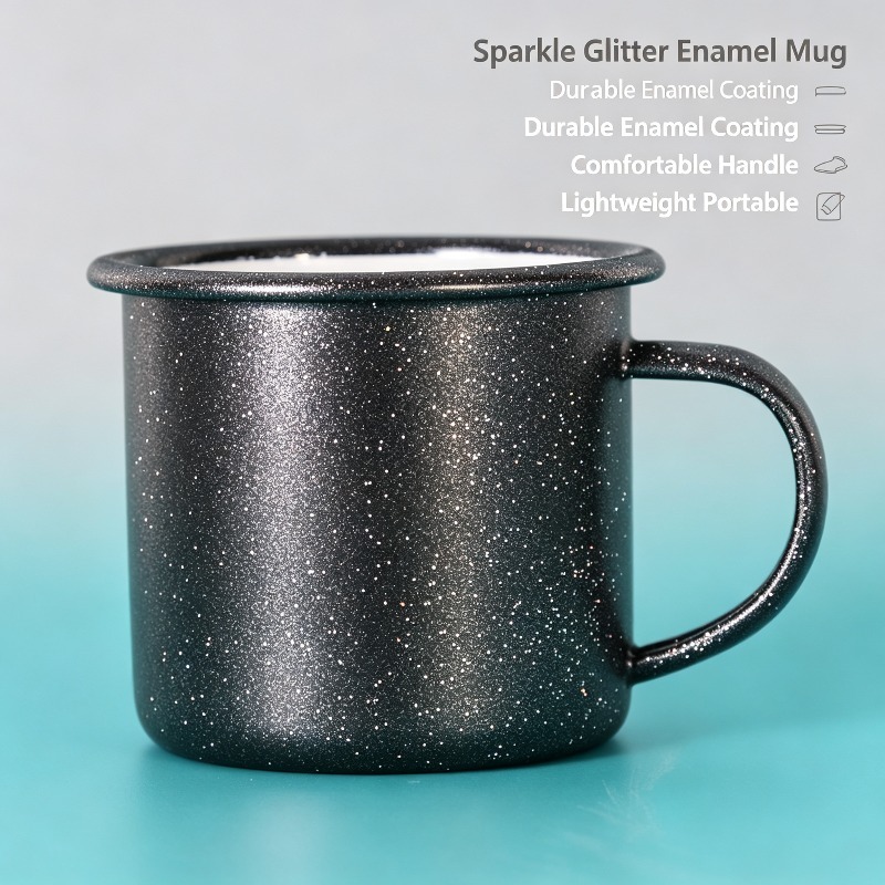 Vintage Enamel Mug with Star‑D - Coffee Equipment For Home 评论和价格