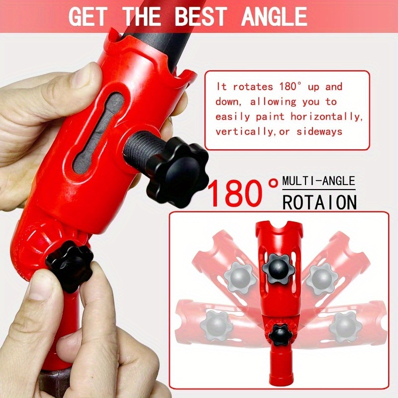 Red Multi-angle Paint Roller E - Group Head Brush 评论和价格