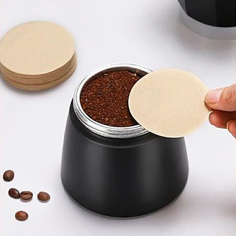 100Pcs Round Coffee Filter Pap - Coffee Equipment Wdt 评论和价格