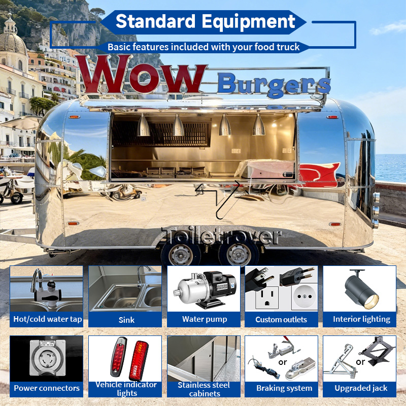 Stainless Steel Food Trailer F - Coffee Equipment In China 评论和价格