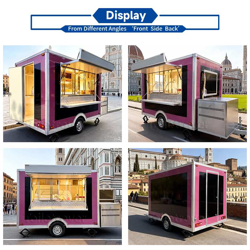 Outdoor Mobile Food Truck Trai - Coffee Equipment In China 评论和价格